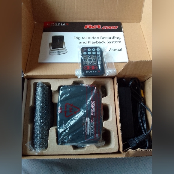 Rosen RVR 2000 Digital Video Recording and Playback System 20 GB Docking Station - Picture 5 of 7